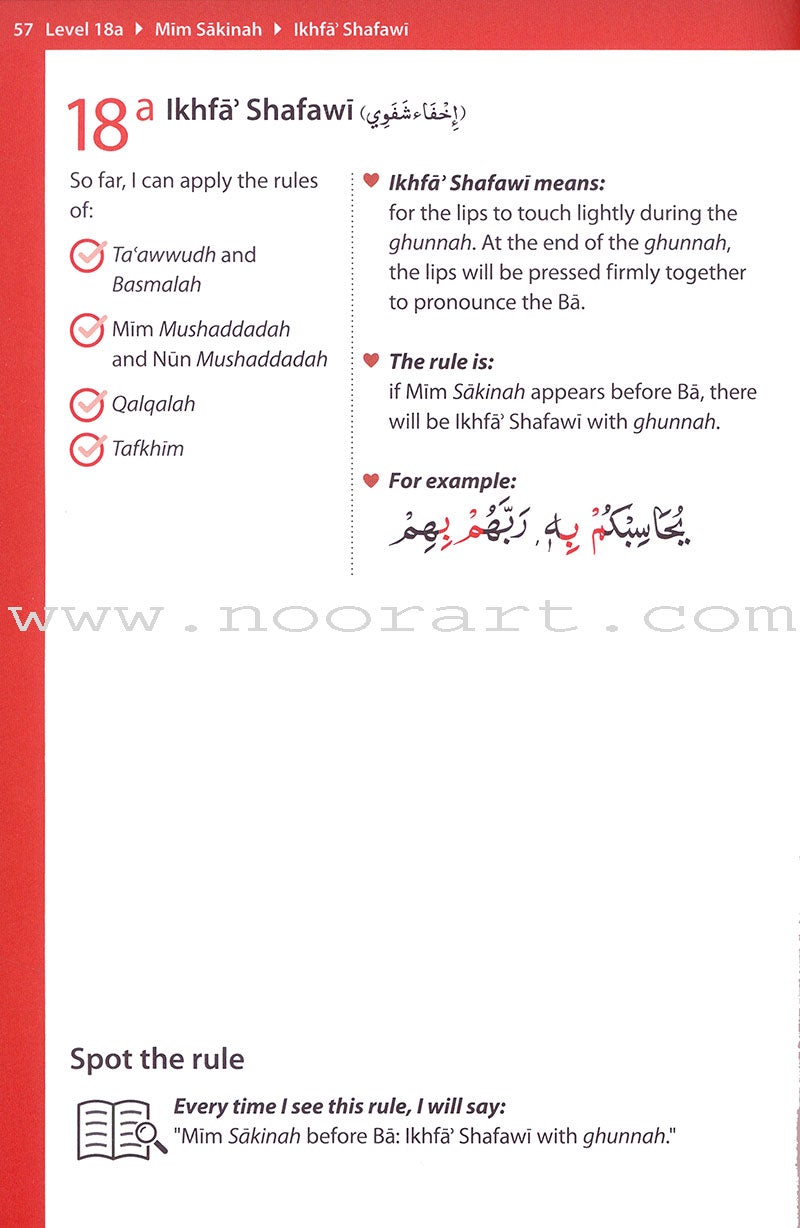 Rules of Tajwid - Learn to Read Series (South Asian Script)