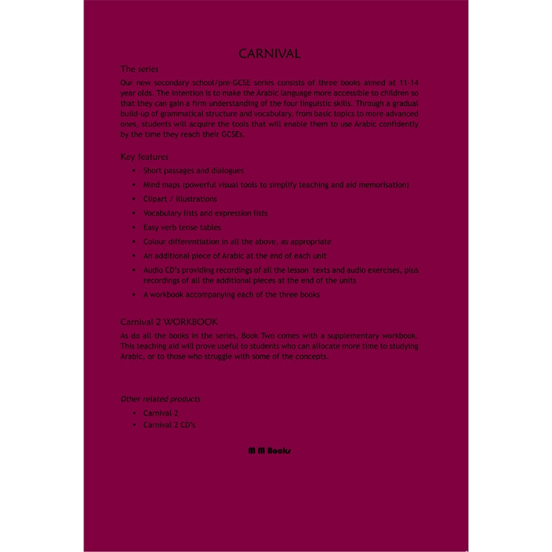 Carnival Workbook 2